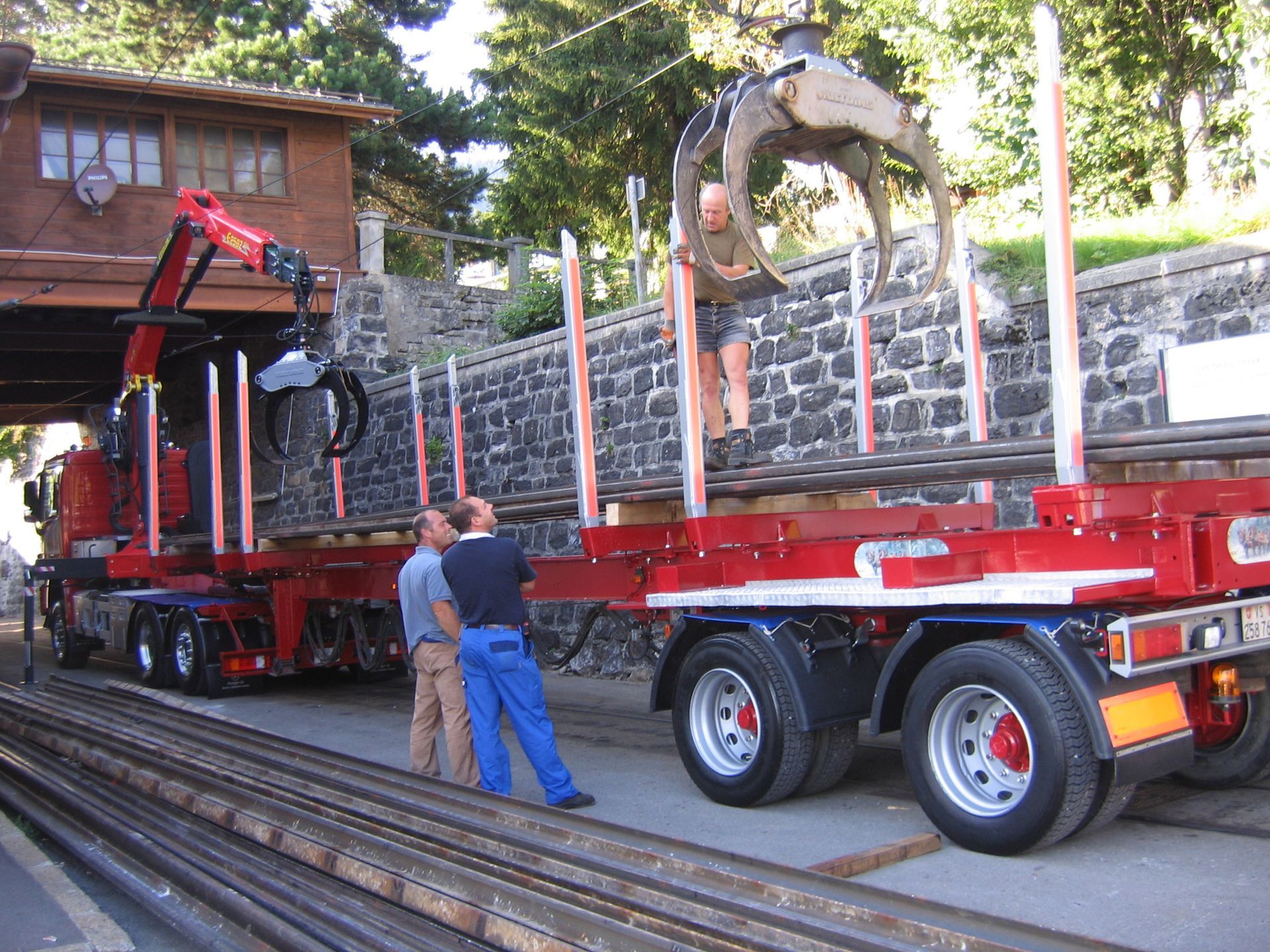 Transport Pastor Philippe - Bois sec prêt au transport